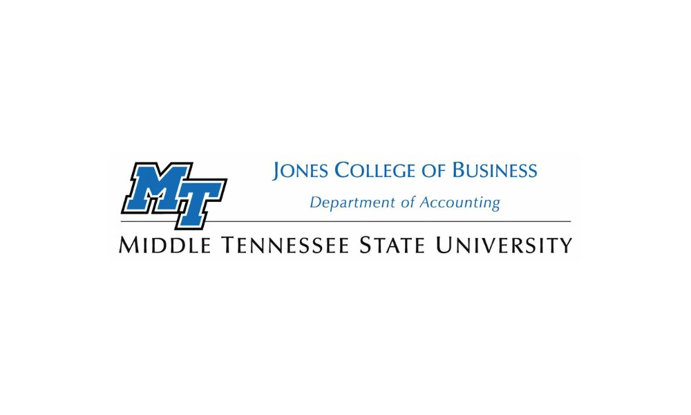 MTSU accounting department logo